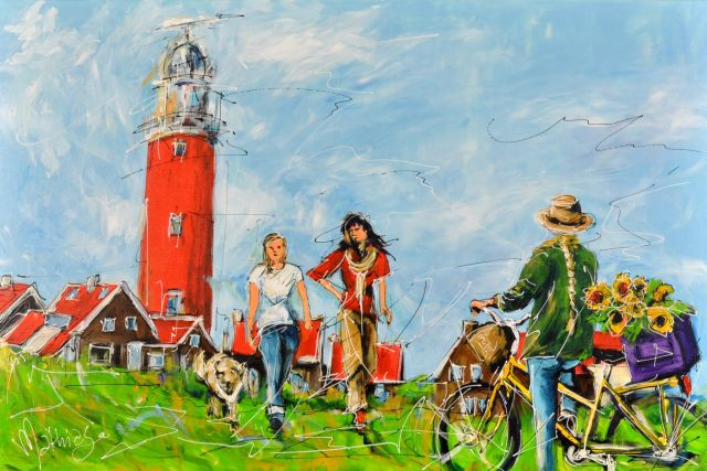 Mathias Schilder + Wandelend bij de Eierland Texel